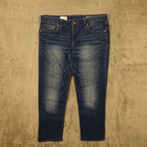 Gap jeans‎ Real straight crop women's 30 Laguna Blue denim